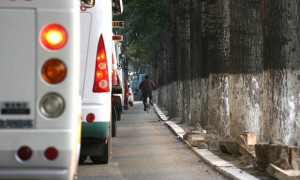 bus and bike